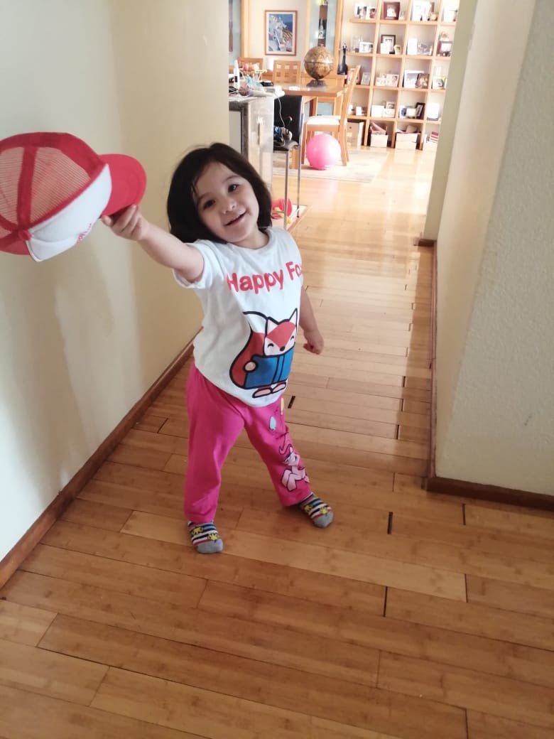 HF telemetry displayed on handheld screen