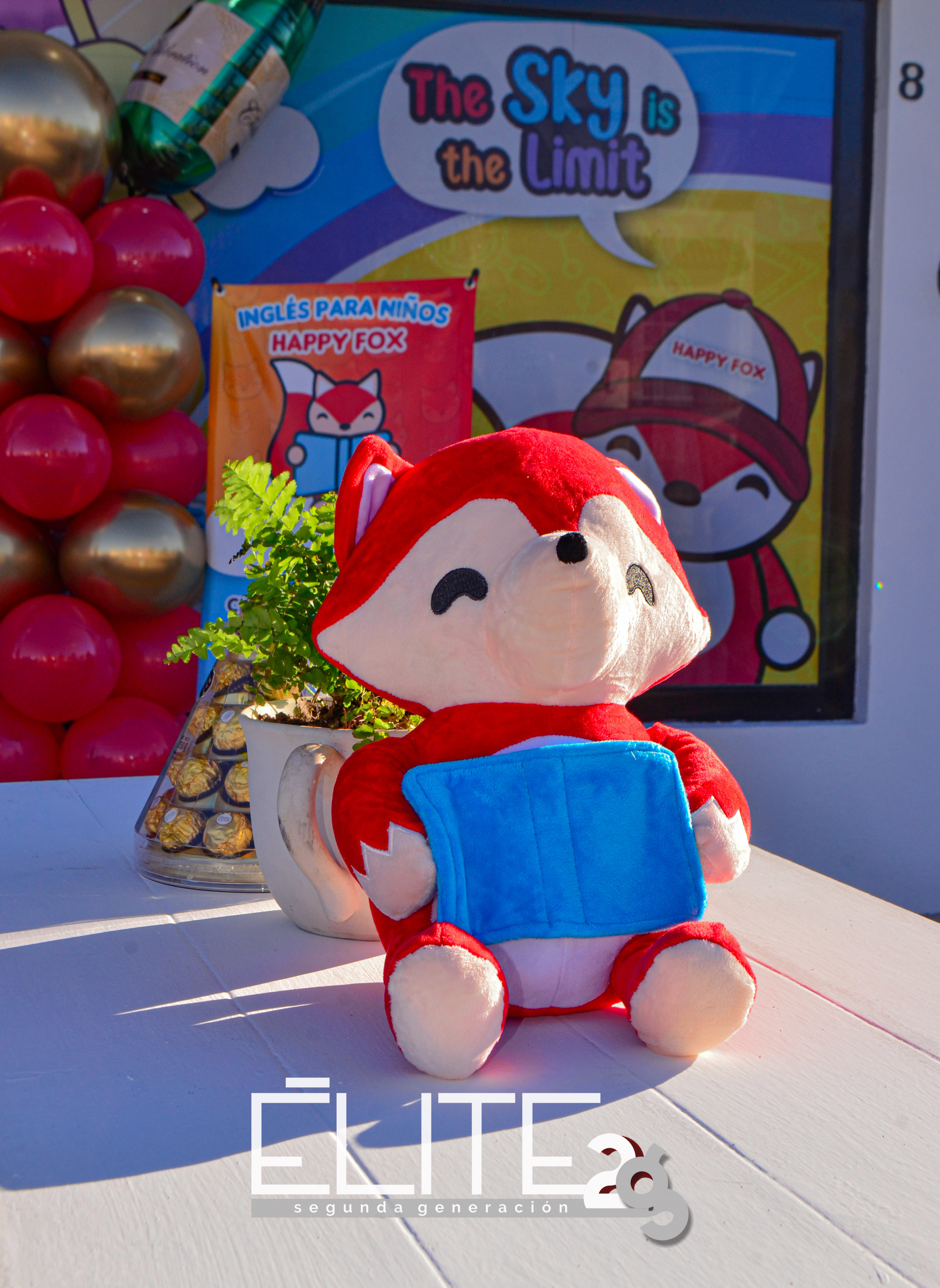 Portrait with EFA glasses, neon reflections